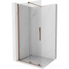 Mexen Velar Walk-in sprchová stena 110x200, 8 transp., ružové zlato 871-110-000-03-60