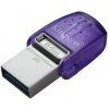 USB flashdisk Kingston DataTraveler microDuo 3C 64GB (DTDUO3CG3/64GB) fialový