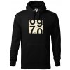 Tachometer 70 - Mikina pánska Cape s kapucňou - 5XL ( Čierna )