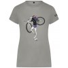 SHIMANO Cyklistické tričko s krátkym rukávom - SENTIERO LTD - šedá