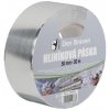 Den Braven Hliníková páska 100 mm x 50 m strieborná