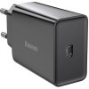 Baseus Speed Mini rýchlo nabíjačka 20W, USB-C, čierna CCFS-SN01