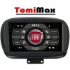 TomiMax Fiat 500X Android 13 autorádio s WIFI, GPS, USB, BT HW výbava: 2K 8 Core 8GB+256GB HIGH - iba displej A