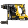 DCH274P2T DeWALT 18 VOLT AKU BEZUHLÍKOVÉ KOMBI KLADIVO SDS PLUS + RYCHLOVÝMĚNNÉ SKLÍČIDLO 13 MM, 2 X 5,0 H BATERIE XR LI-ION, NABÍJEČKA, KUFR T-STAK