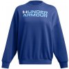 Dámska mikina cez hlavu Under Armour RIVAL FLEECE WORDMARKOS CREW W modrá 1386513-432 - M