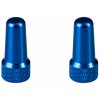 FORCE čepičky galuskového ventilku, hliníkové, modré