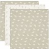 Jollein Plienky 3 ks Twig Olive Green