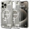 Puzdro na mobil Spigen Ultra Hybrid MagSafe Zero One Natural Titanium iPhone 15 Pro Max (ACS07211)