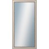 DANTIK - Zrkadlo v rámu, rozmer s rámom 50x100 cm z lišty PROVENCE biela (2652)