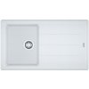 Franke Basic BFG 611-86, 860x500 mm, fragranitový drez, biela ľad 114.0494.912
