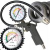 PIŠTOĽ NA NAFUKOVANIE KOLIES S MANOMETROM 16 BAR 220 PSI 370 MM 1/4