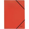 Kartónové dosky s gumičkou Leitz RECYCLE - A4, ekologické, červené, 1 ks