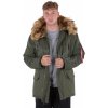 Alpha Industries Polar Jacket pánska zimná bunda dark green Farba: zelená, Veľkosť: S