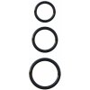 Pipedream Fantasy C-Ringz Silicone 3-Ring Stamina Set Black
