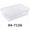 Úložný box JASMIN 26 L pod posteľ - rôzne farby BRANQ 04-7126