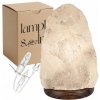Soľná lampa BIELA 2-3kg Himalájska soľ ionizátor čistička vzduchu