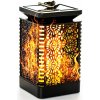Záhradný lampáš LED Solar Decorative Flame Square 17cm