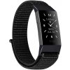 eses Nylonový remienok pre Fitbit Charge 3 - Čierny