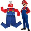 Karnevalový kostým Super MARIO veľ. L 130-140 cm
