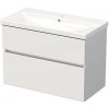 Kúpeľňová skrinka s umývadlom DAXX 90 cm biela DA 90 2Z 379