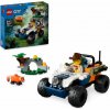 LEGO stavebnica LEGO® City 60424 Štvorkolka na prieskum džungle – misia panda červená (5702017585222)