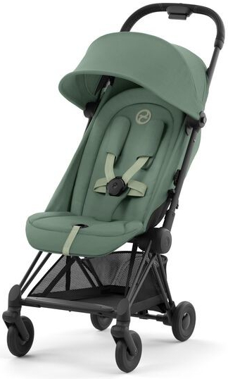 Cybex Coya Matt Black Leaf Green 2023