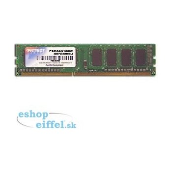 Patriot DDR3 4GB 1333MHz CL9 PSD34G13332