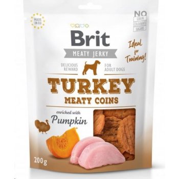 Brit Jerky Turkey Meaty Coins 200g