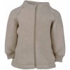 Mikk-Line detská vlnená merino mikina 50002 - Melange Offwhite Velikost: 122 Merino vlna, OEKO TEX