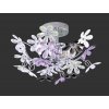 TRIO Reality R20012017 Flower stropné svietidlo 2xE14 chróm