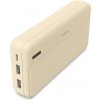 HAMA Pocket 20, powerbanka 20000 mAh, 2,1 A, výstup: 2x USB-A, piesková - 00201775