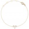 Daniel Wellington Pozlátený retiazkový náramok znamenia Baran Crystal Zodiac DW00400907