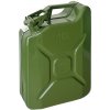 Gelg Kanister JerryCan 10 lit, kovový, na PHM, GS/TUV, zelený, RAL6003