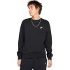 Pánska mikina cez hlavu Nike CLUB BB CREW čierna FN3886-010 - L