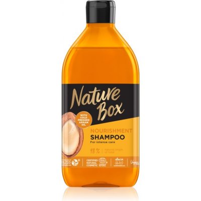 Nature Box Argan intenzívne vyživujúci šampón s arganovým olejom 385 ml