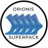 ORIONIS SUPERPACK 5párov antibakteriálne merino ponožky so striebrom Voxx (VoXX ponožky Orionis)