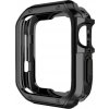 Mäkké a pevné puzdro na Apple Watch 41 mm (séria 7/8/9) - čierne
