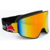 Lyžiarske okuliare Red Bull SPECT Rush black/red snow - orange with red mirror
