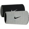 Nike Dri-Fit Double-Wide Wirstbands Home & Away 2P - Čierny