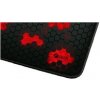 C-TECH Herní podložka pod myš ANTHEA CYBER RED, 320x270x4mm, obšité okraje GMP-01C-R