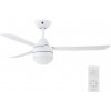 BAYSIDE BAYSIDE 531016 - Stropný ventilátor MEGARA 2xE14/15W/230V biela + DO FAN00243 + záruka 3 roky zadarmo