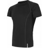 Tričko krátke pánske SENSOR MERINO ACTIVE čierne S