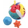 Playgo Vkladačka gule pre najmenších, 15cm, 2 mäkké loptičky, otočný mechanizmu