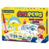 Centropen Blo Pens Fúkacie fixy veľká sada, 15 farieb so šablónami a papierom