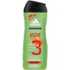 Adidas 3 Active Start Men sprchový gél 6 x 400 ml