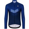 HOLOKOLO Cyklistický dres s dlhým rukávom zimný - ARROW WINTER - modrá