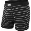 Saxx VIBE XTRA BOXER BRIEF FLY black coast stripe Veľkosť: XL pánske boxerky