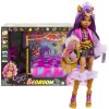 MONSTER HIGH SPÁLŇA CLAWDEEN WOLF NÁBYTOK MÓDNA BÁBIKA CLAWDEEN WOLF HXH80