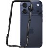 Luphie ochranný kovový rámček pre iPhone 17 Pro Max - čierny - možnosť vrátiť tovar ZADARMO do 30tich dní