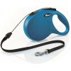 Vodítko Flexi New Classic M lanko 8m/20kg modrá